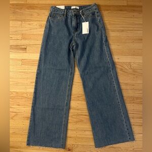 NWT vervet high rise wide leg 27
